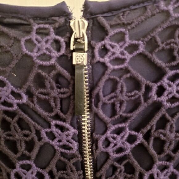 Ann Taylor crochet lined blouse - Picture 3 of 5